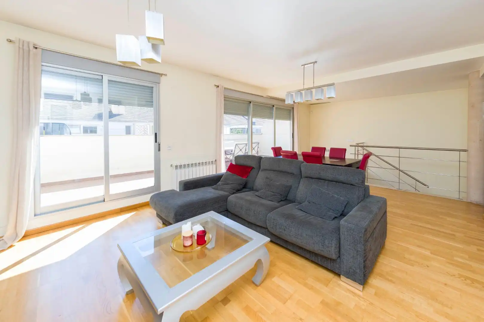 Living room of Attic for sale in Castellón de la Plana / Castelló de la Plana  with Air Conditioner, Heating and Terrace