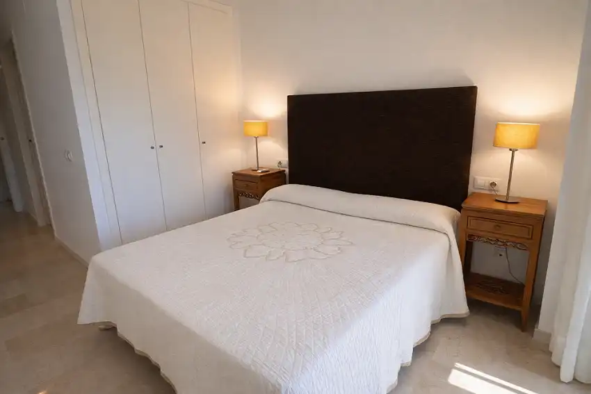 Schlafzimmer von Wohnungen zur Miete in Altea mit Klimaanlage, Heizung und Terrasse