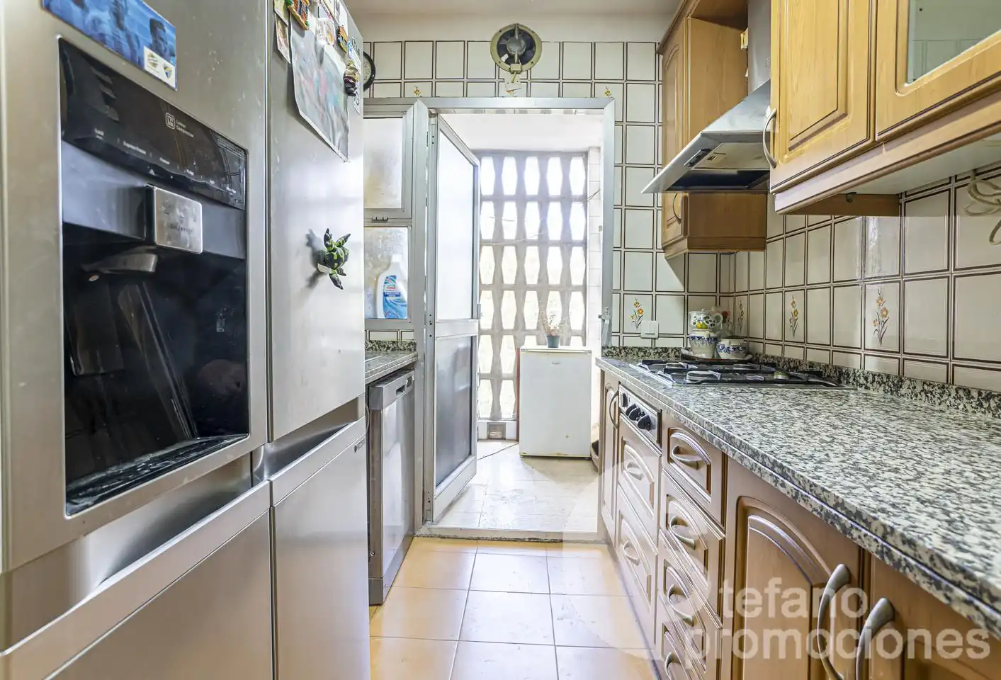 Kitchen of Flat for sale in Málaga  with Parquet flooring, Terrace and Storage room