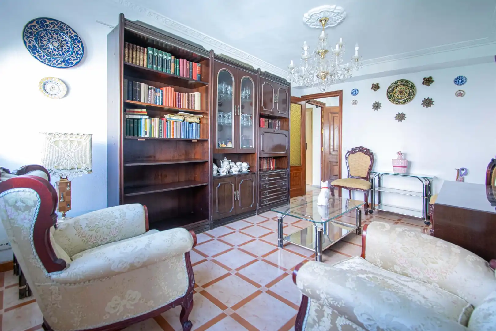 Living room of Flat for sale in Sevilla  with Air Conditioner, Heating and Terrace