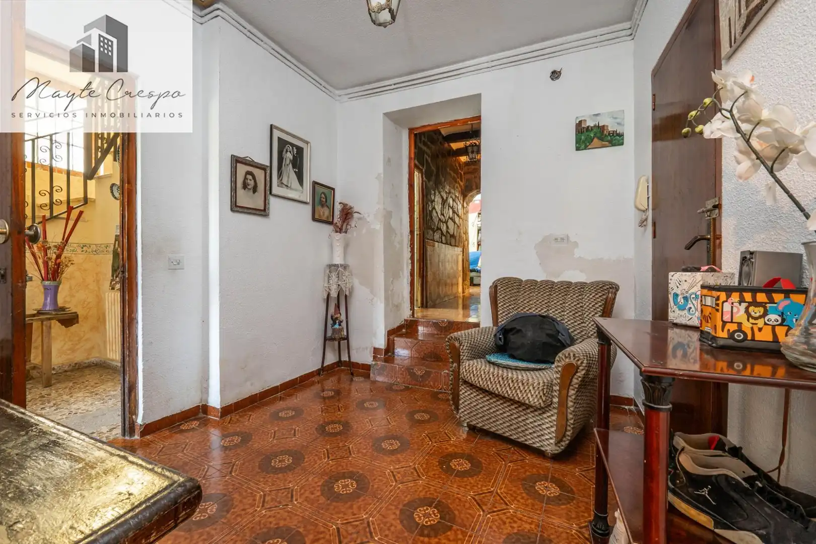 Sala d'estar de Casa o xalet en venda en La Zubia amb Calefacció, Jardí privat i Terrassa