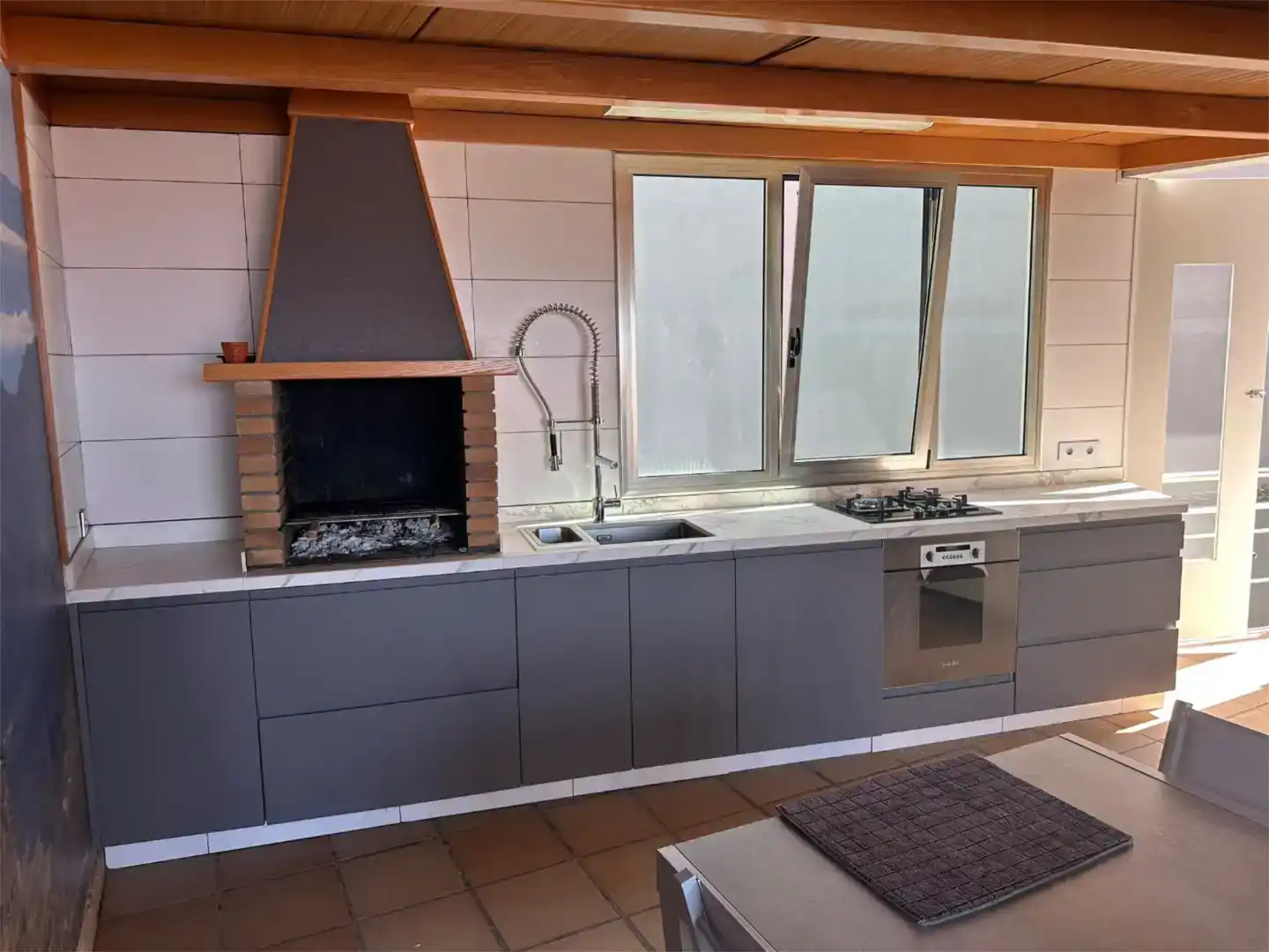 Cocina de Casa o chalet de alquiler en Mogán con Piscina y Balcón