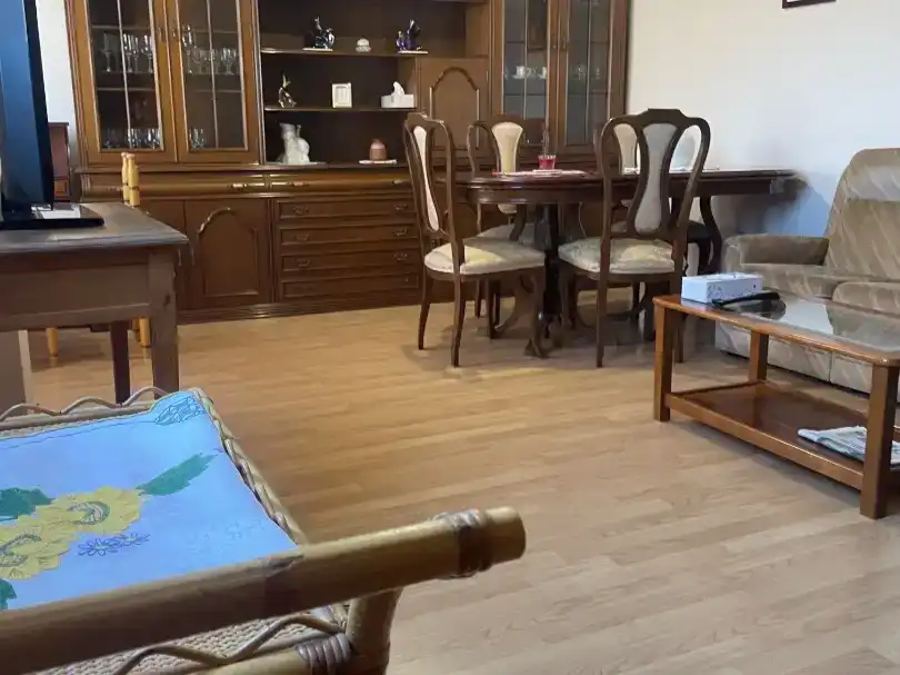 Dining room of Flat for rent in Valdevimbre  with Parquet flooring and Furnished