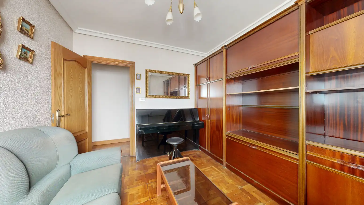 Living room of Flat for sale in Tafalla  with Heating, Parquet flooring and Terrace
