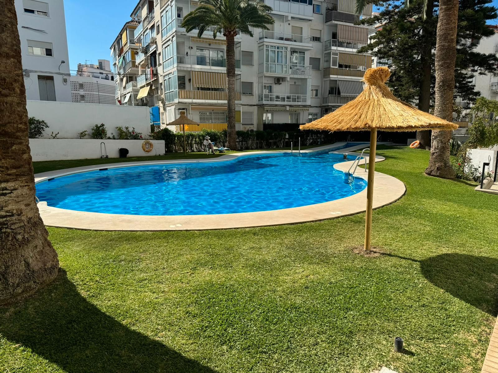 Swimming pool of Study for sale in Nerja  with Terrace, Furnished and Oven