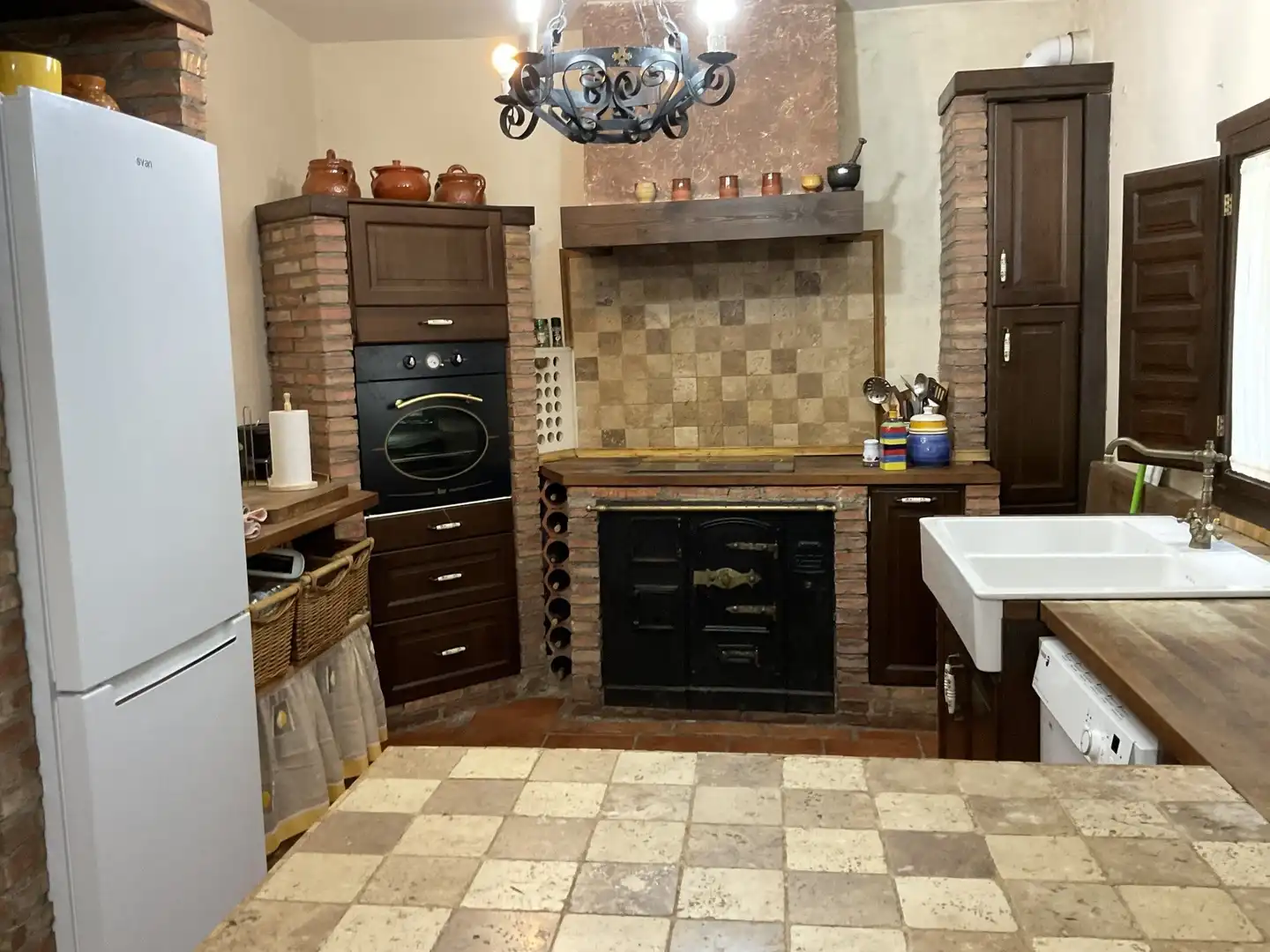 Kitchen of Country homes for sale in Bobadilla  with Parquet flooring, Terrace and Storage room