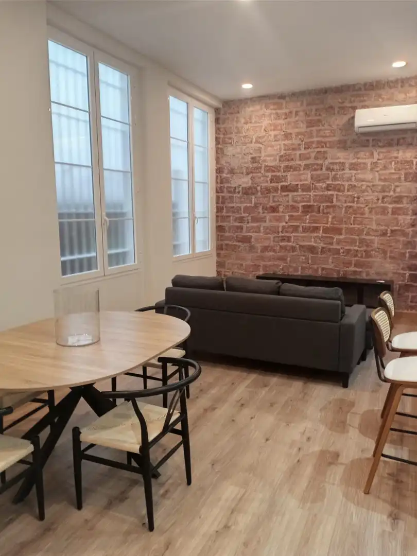 Sala de estar de Apartamento de alquiler en Málaga con Aire acondicionado y Amueblado