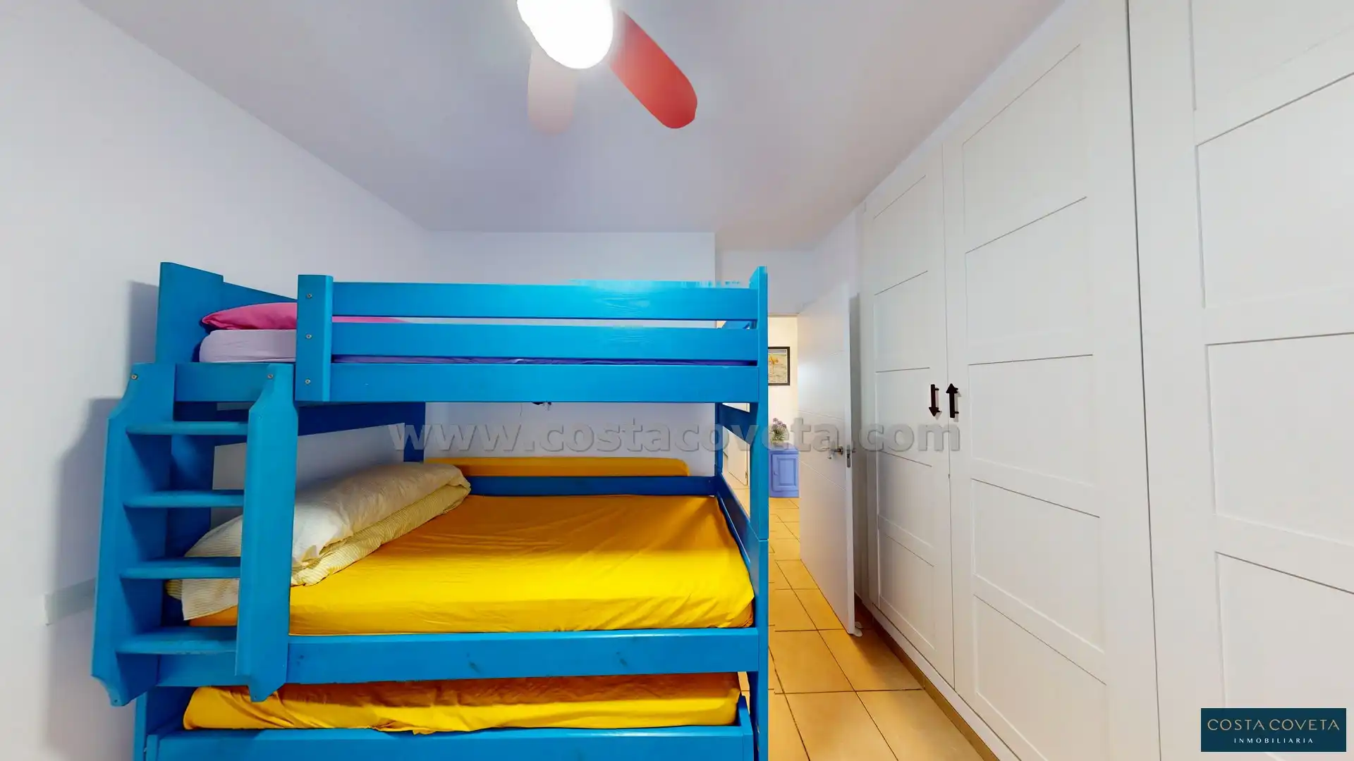Bedroom of Apartments for sale in El Campello  with Air Conditioner, Terrace and Swimming Pool