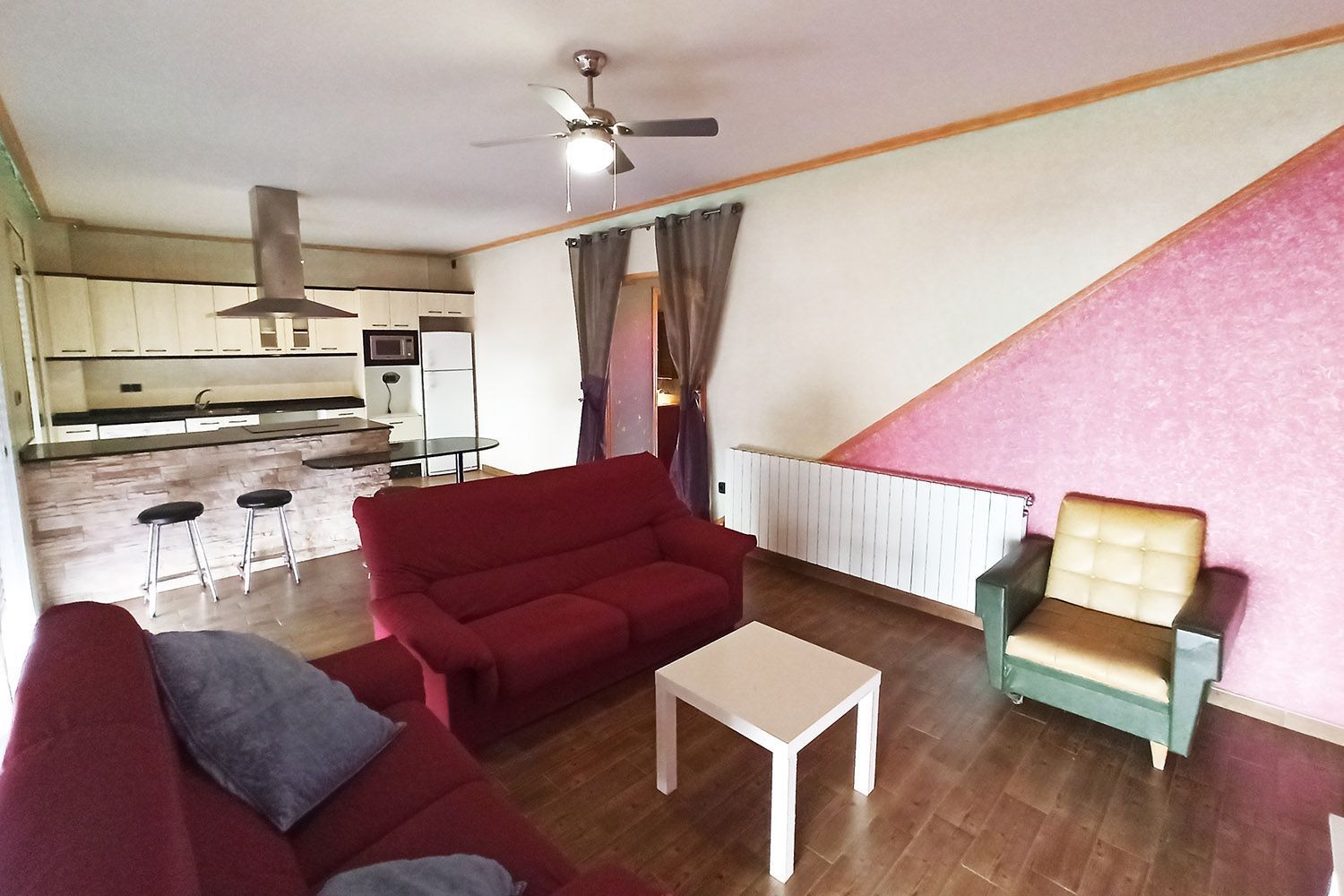 Wohnzimmer von Wohnung zum Verkauf in Caspe