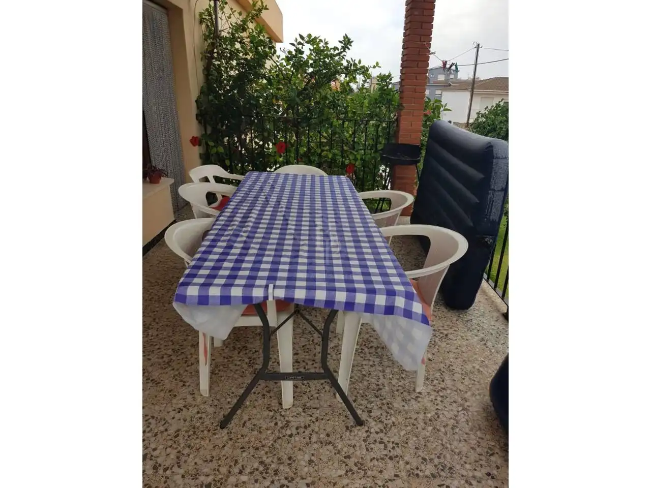 Terraza de Piso de alquiler en Vinaròs con Jardín privado, Terraza y Amueblado