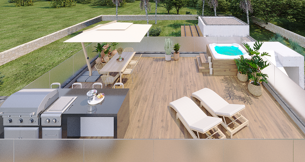 Terrassa de Casa o xalet en venda en  Palma de Mallorca