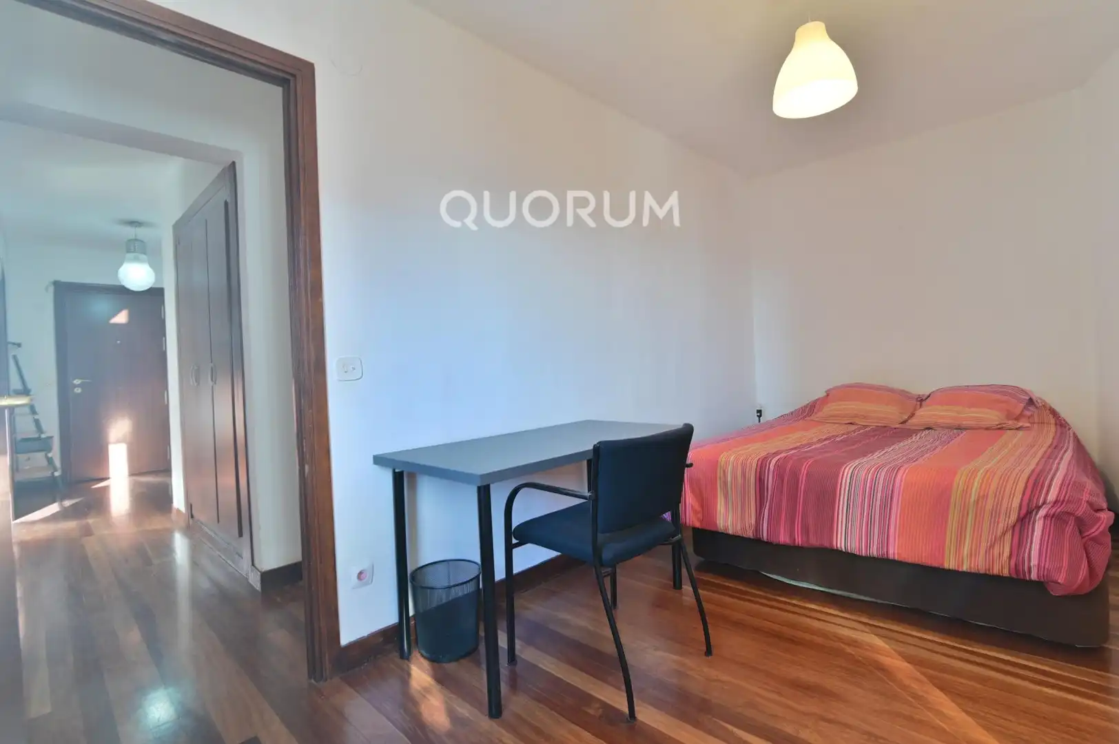 Bedroom of Flat for sale in Bilbao   with Heating, Terrace and Furnished