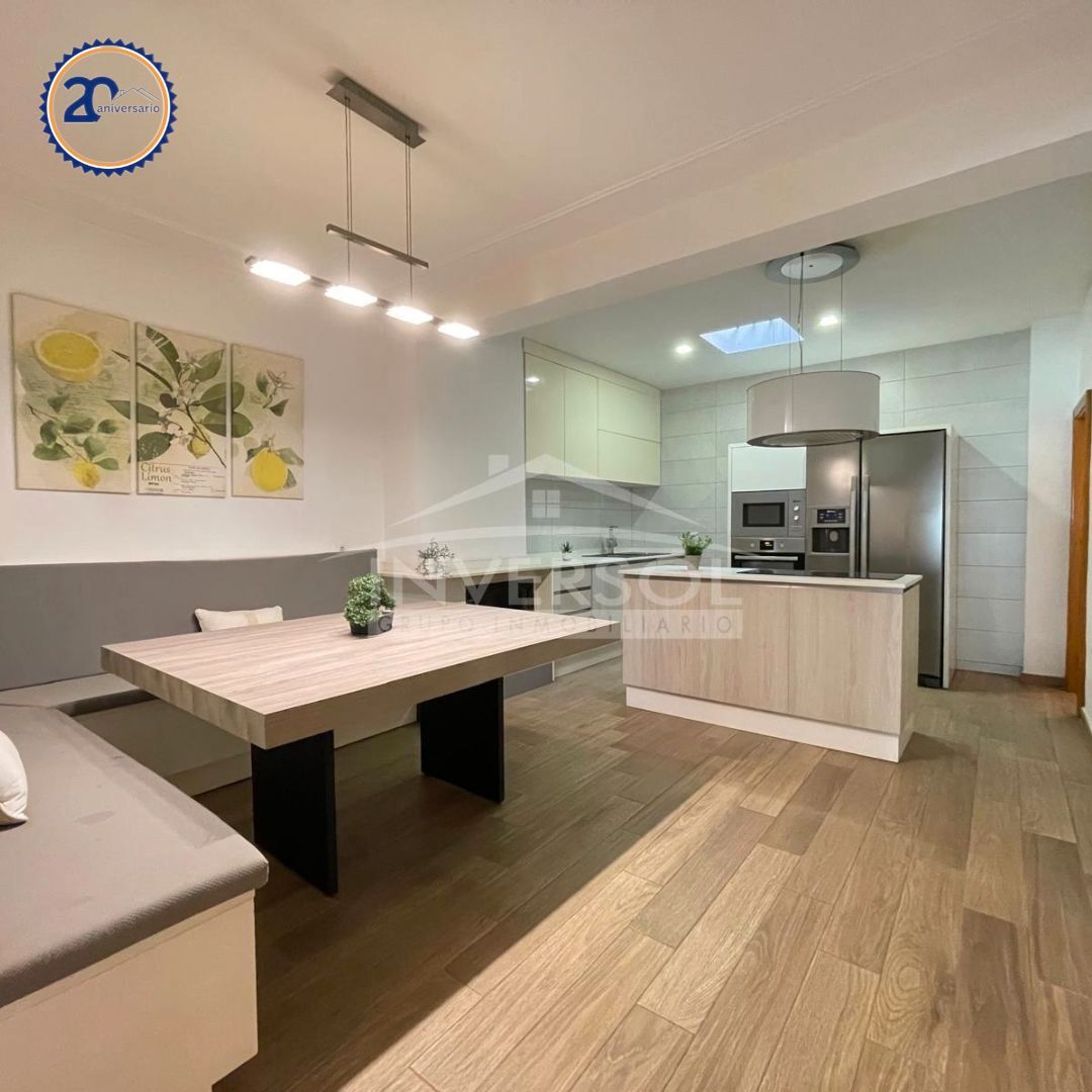 Kitchen of Single-family semi-detached for sale in El Ejido  with Terrace, Storage room and Furnished