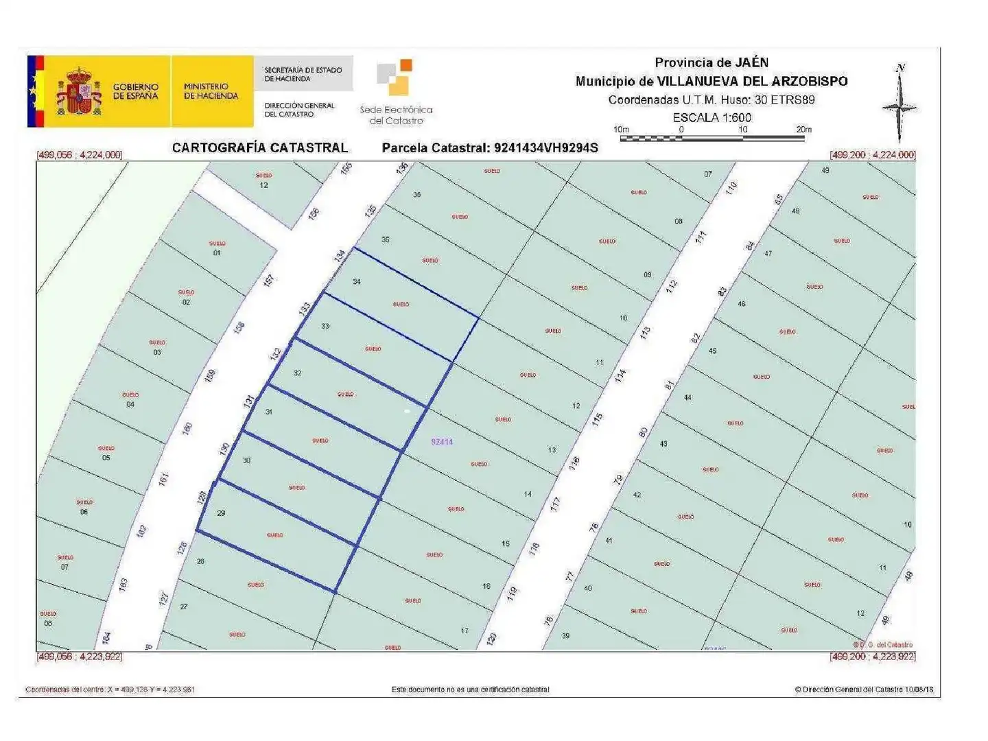 Residencial en venda en Villanueva del Arzobispo