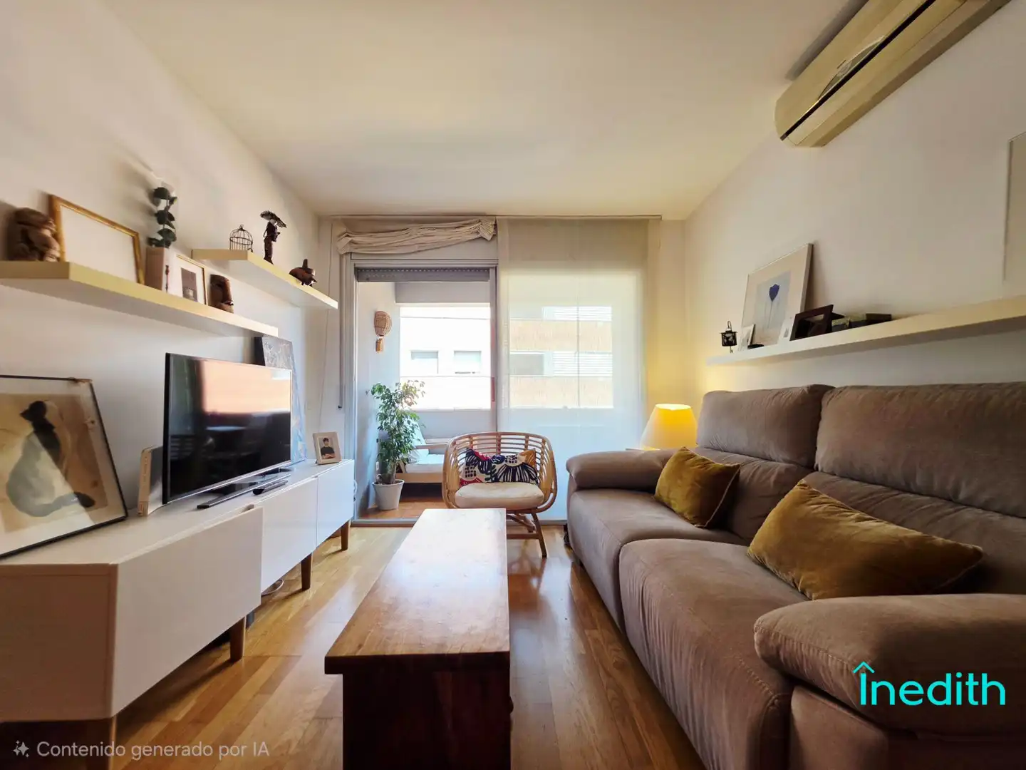 Sala d'estar de Pis en venda en Castelldefels amb Aire condicionat, Calefacció i Terrassa