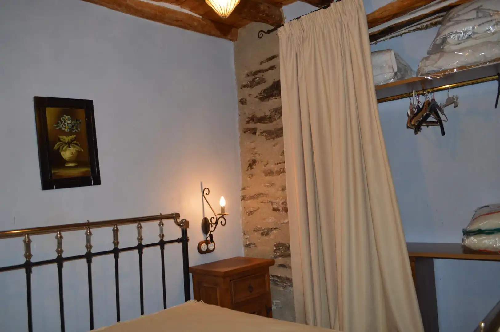 Bedroom of Flat for sale in Sorvilán  with Heating, Parquet flooring and Furnished