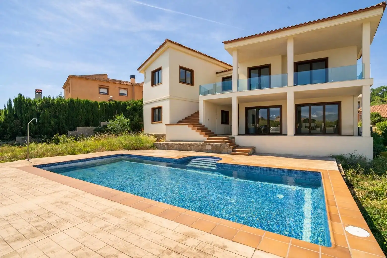 Schwimmbecken von Haus oder Chalet zum Verkauf in Turís mit Terrasse und Schwimmbad