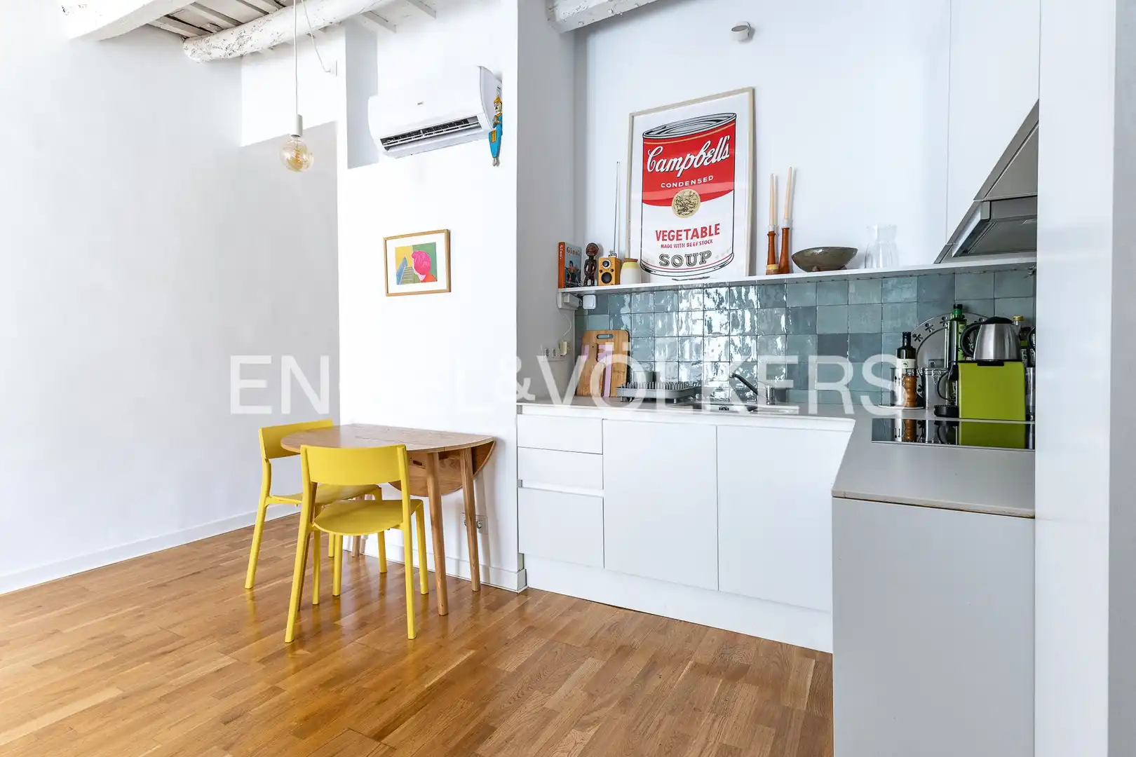 Cocina de Ático en venta en Barcelona con Aire acondicionado, Calefacción y Parquet