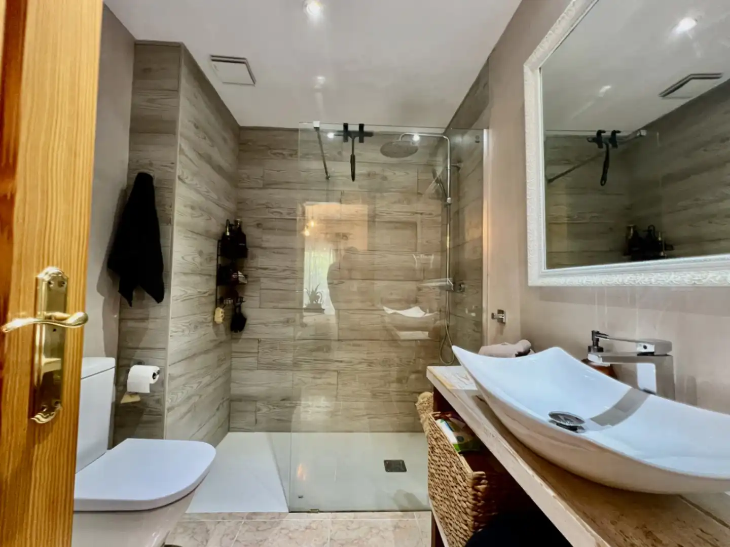 Bathroom of Flat for sale in Jávea / Xàbia  with Air Conditioner and Balcony