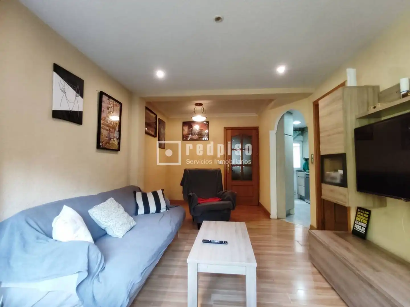 Wohnzimmer von Wohnung zum Verkauf in Móstoles mit Klimaanlage und Heizung