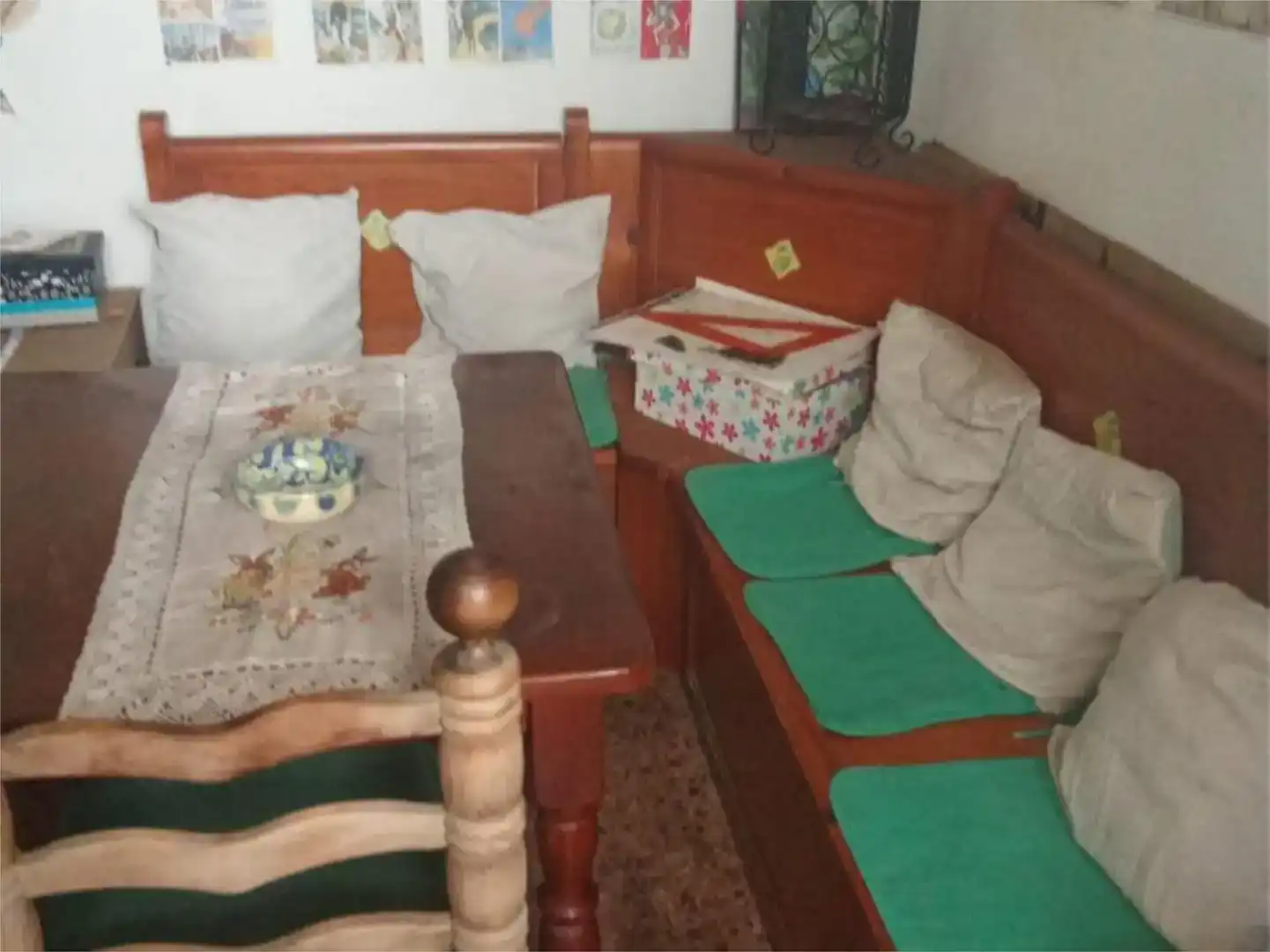 Sala de estar de Piso para compartir en Reus con Amueblado, Lavadora y TV