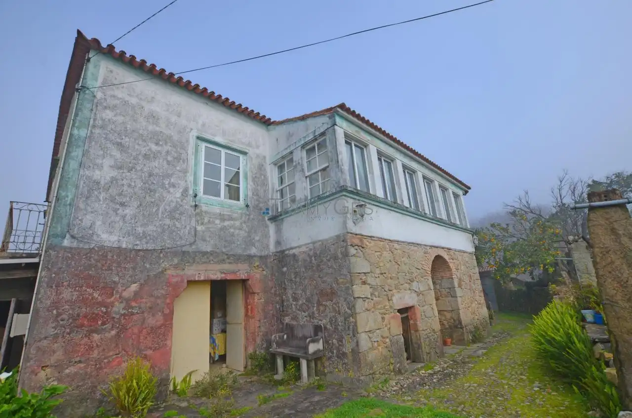 Vista exterior de Casa o chalet en venta en O Rosal   con Calefacción, Jardín privado y Trastero