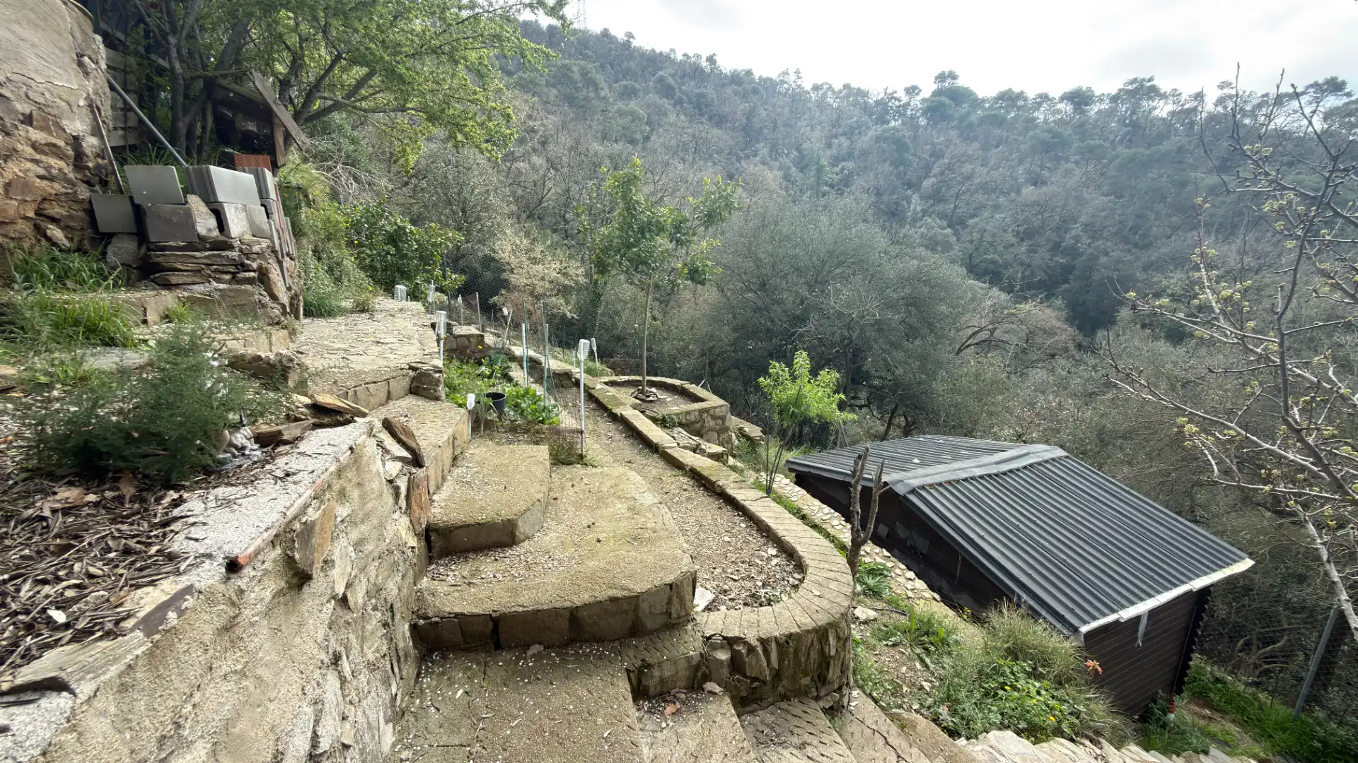 Terraza de Finca rústica en venta en Barcelona con Calefacción