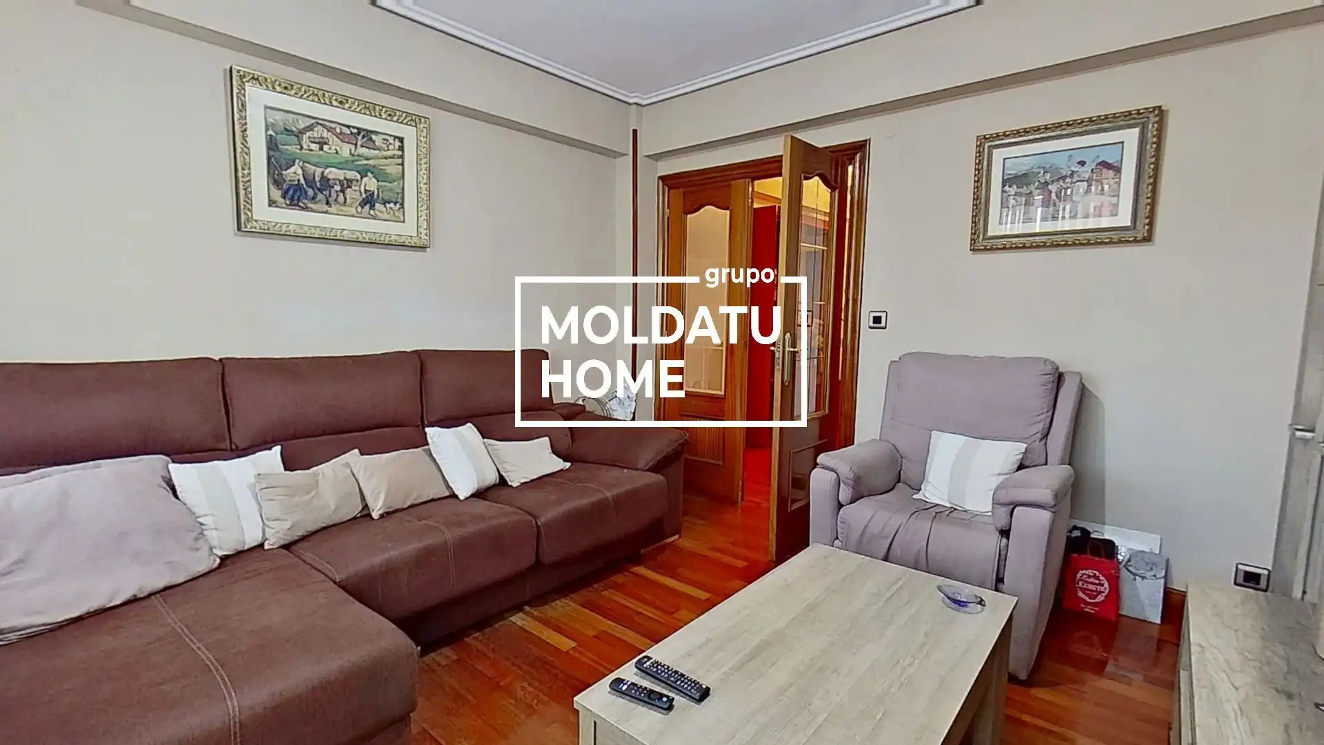 Living room of Flat for sale in Sestao   with Heating and Terrace