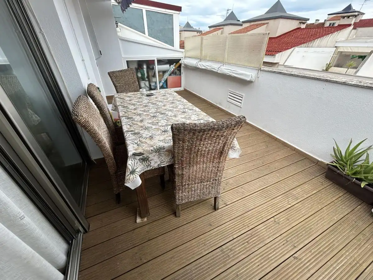 Terraza de Apartamento en venta en La Ràpita con Aire acondicionado, Calefacción y Terraza