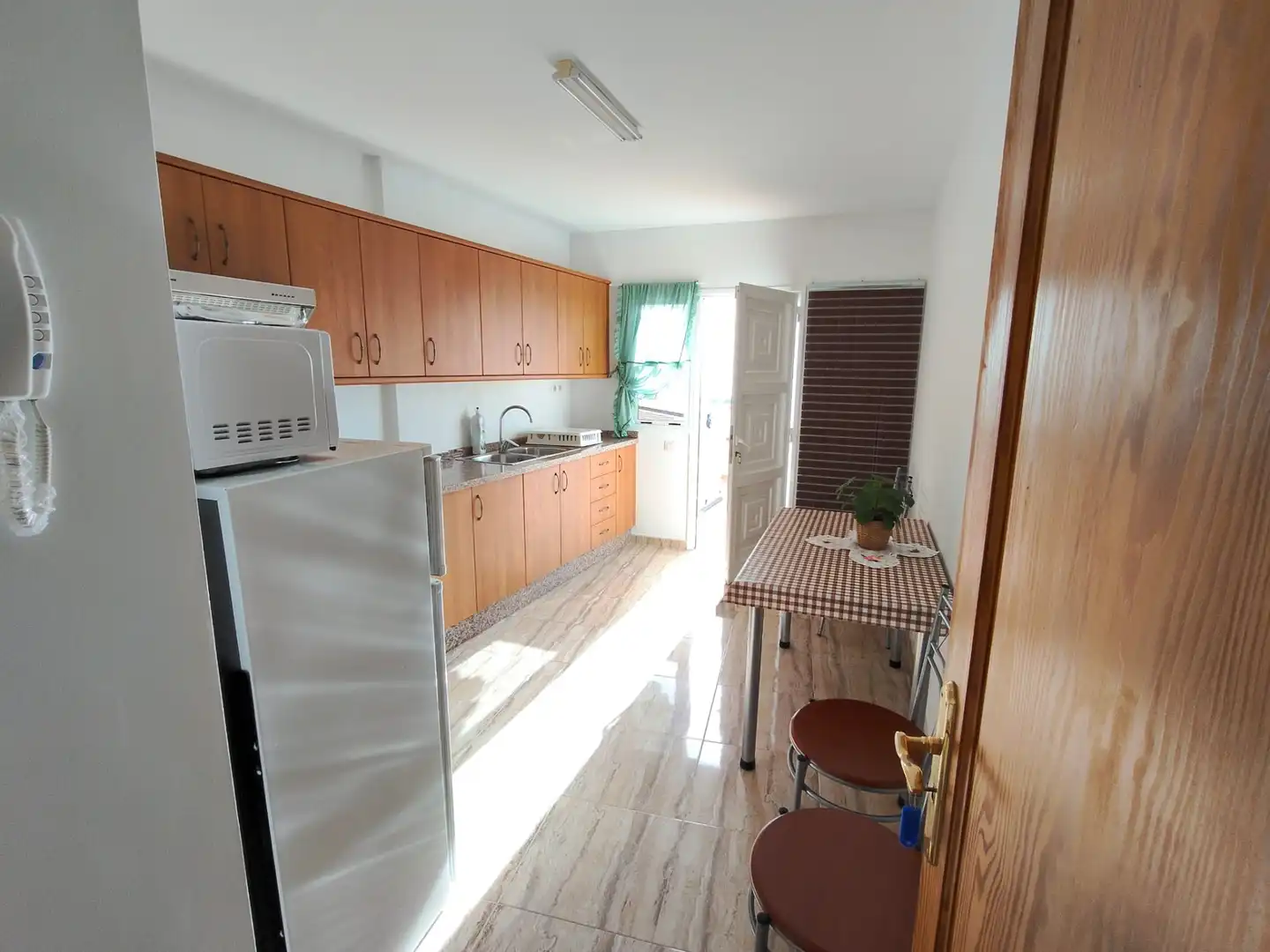 Kitchen of Flat for rent in Güímar  with Terrace, Furnished and Oven