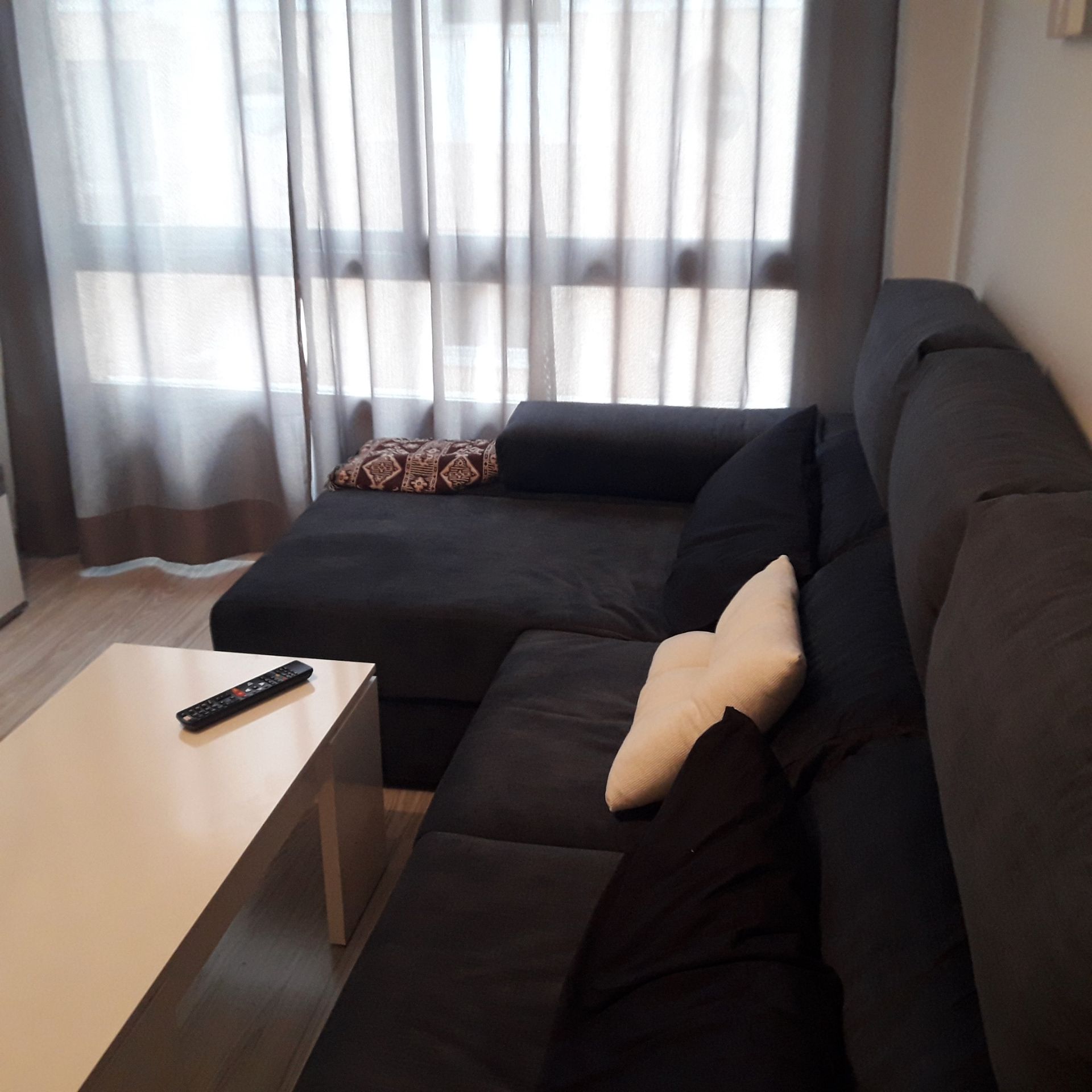 Living room of Flat to rent in Málaga Capital  with Air Conditioner, Heating and Parquet flooring