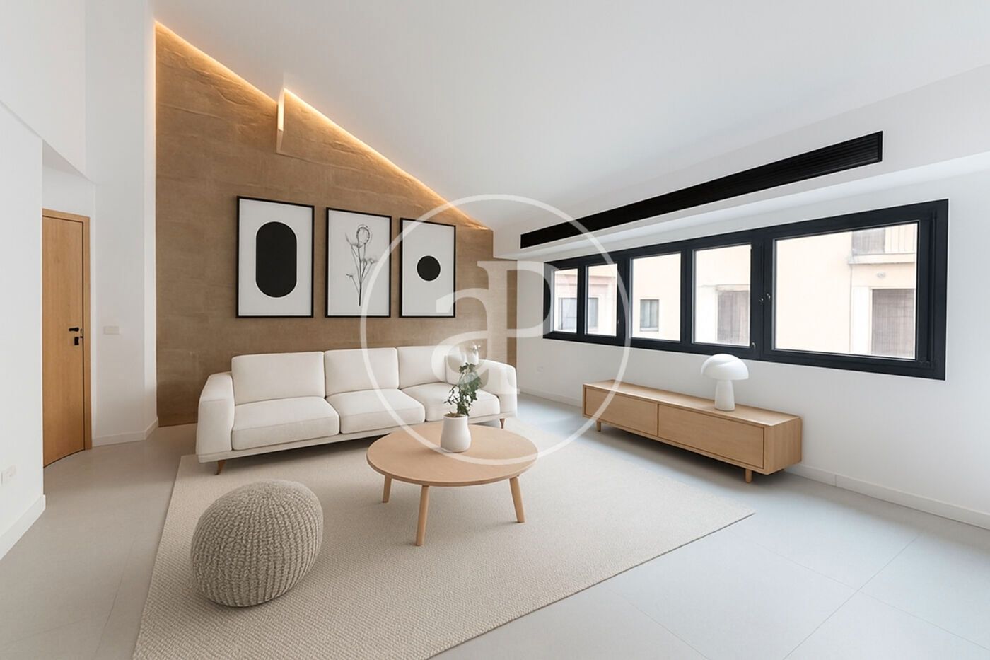 Sala de estar de Piso en venta en  Palma de Mallorca con Aire acondicionado, Calefacción y Jardín privado