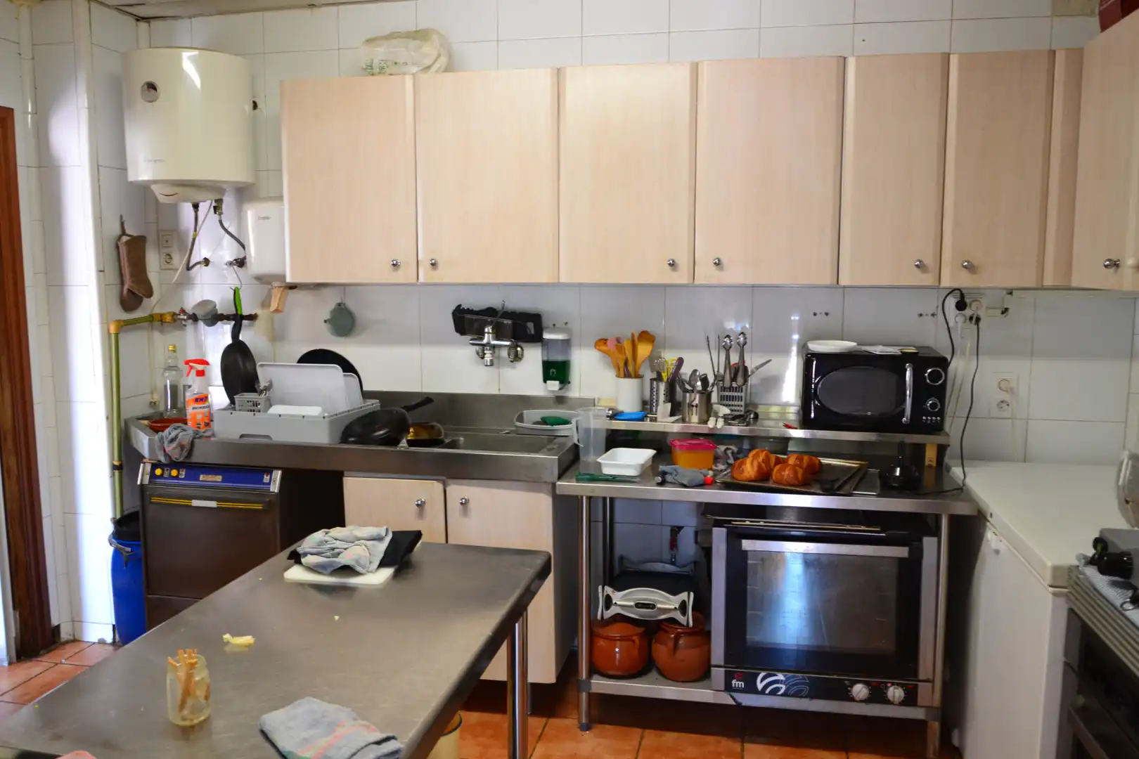 Cocina de Local en traspaso en Zaragoza con Aire acondicionado, Amueblado y Internet