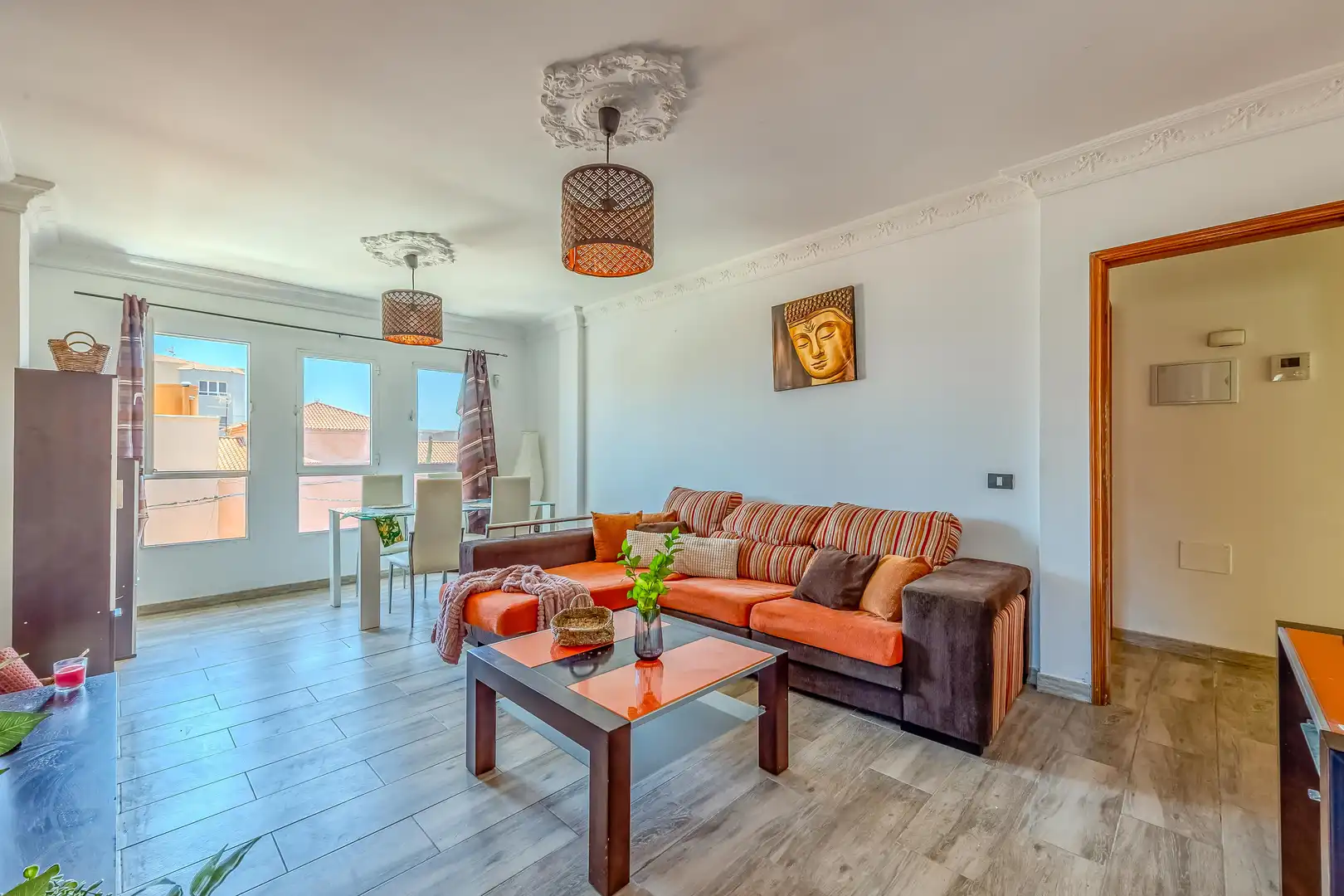 Sala de estar de Piso en venta en Santa Lucía de Tirajana con Amueblado