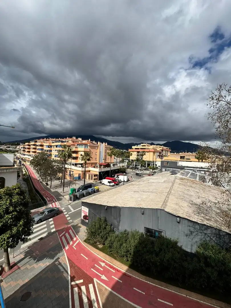 Außenansicht von Wohnung zum Verkauf in Mijas mit Klimaanlage und Terrasse