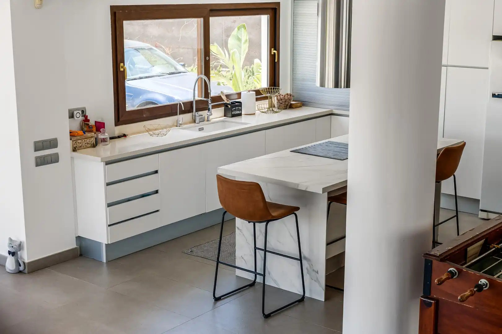 Cocina de Casa o chalet en venta en Gandia con Aire acondicionado, Calefacción y Parquet