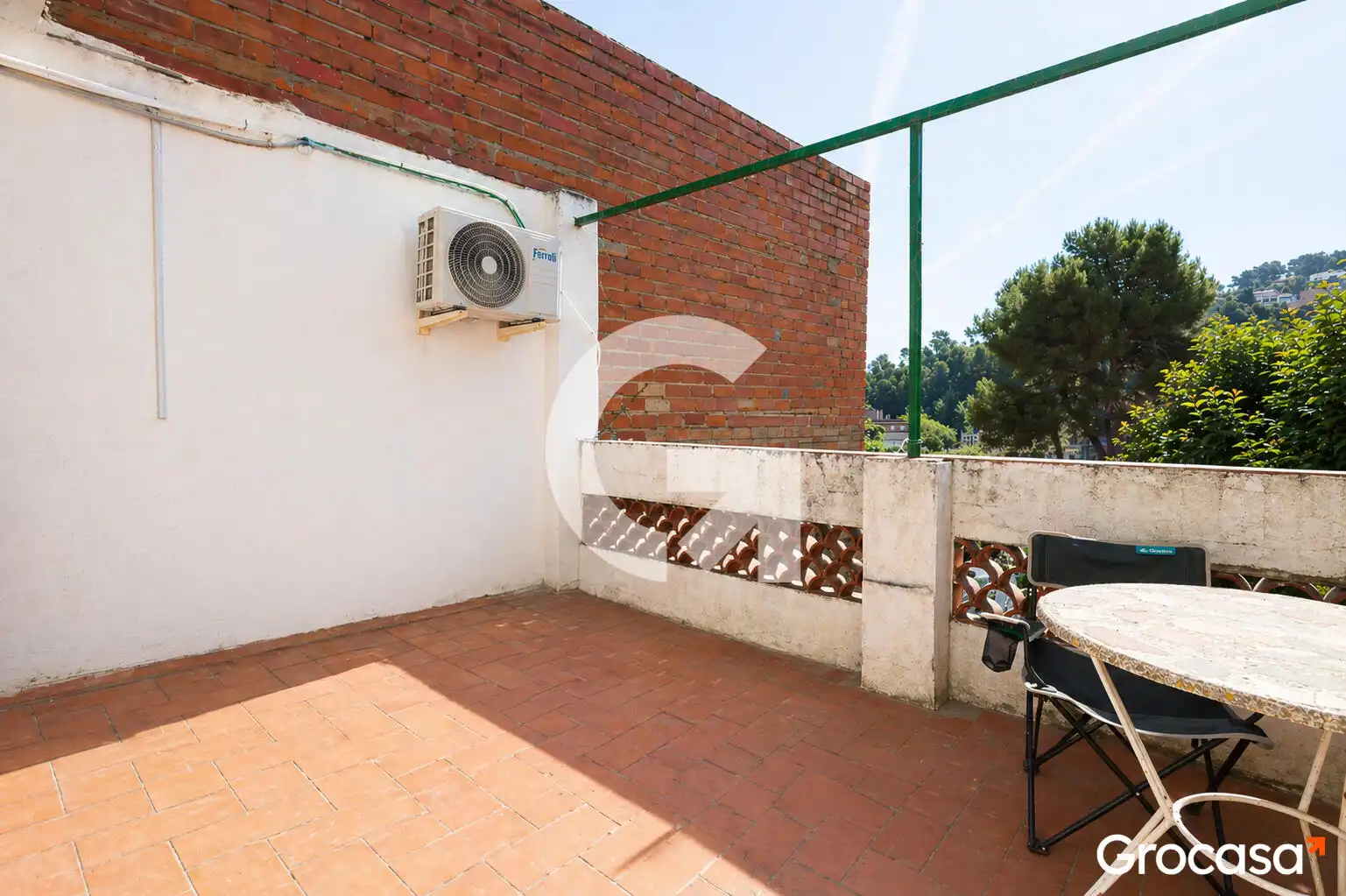 Terrace of Detached homes for sale in Vallirana  with Air Conditioner, Terrace and Storage room
