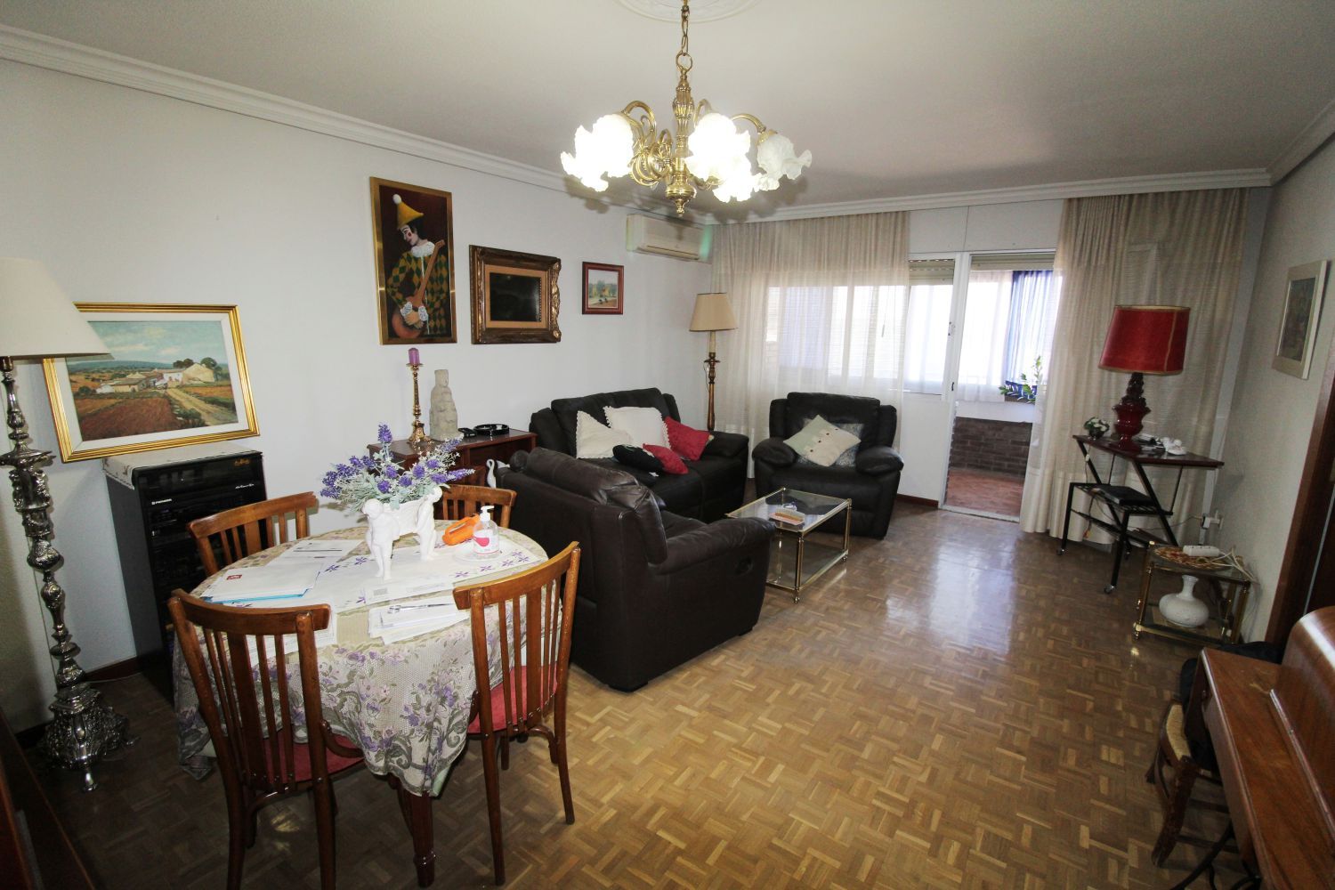 Sala d'estar de Pis en venda en Ciudad Real Capital amb Calefacció i Terrassa