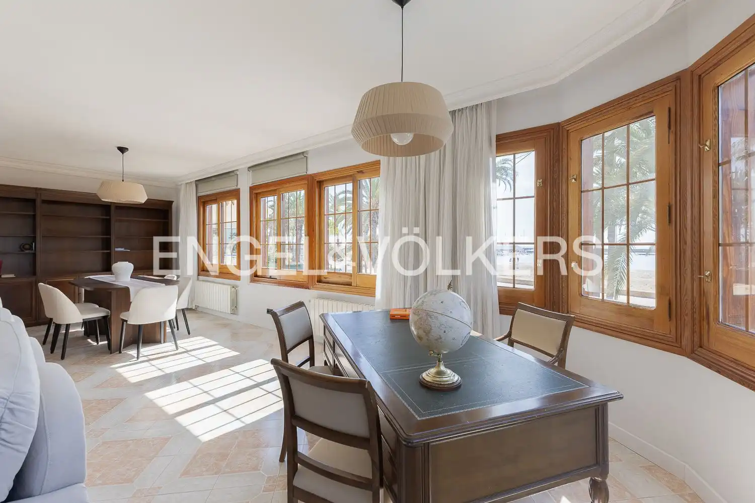 Comedor de Casa o chalet de alquiler en La Pobla de Farnals con Aire acondicionado, Calefacción y Jardín privado