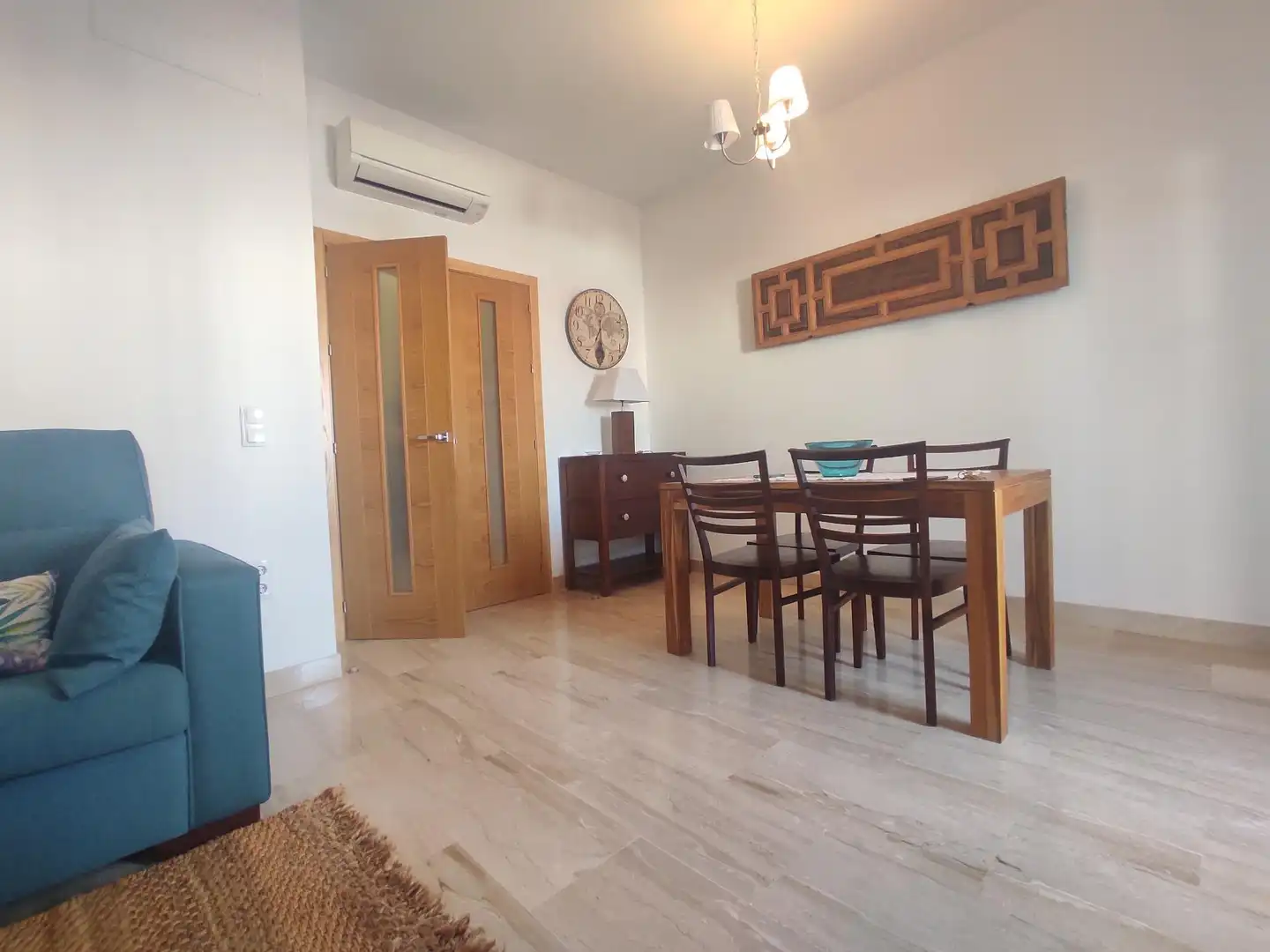Dining room of Apartments for rent in Dos Hermanas  with Air Conditioner, Heating and Terrace
