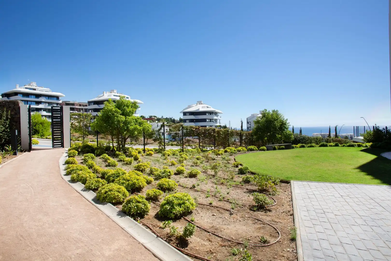 Jardín de Apartamento en venta en Fuengirola con Aire acondicionado, Calefacción y Terraza