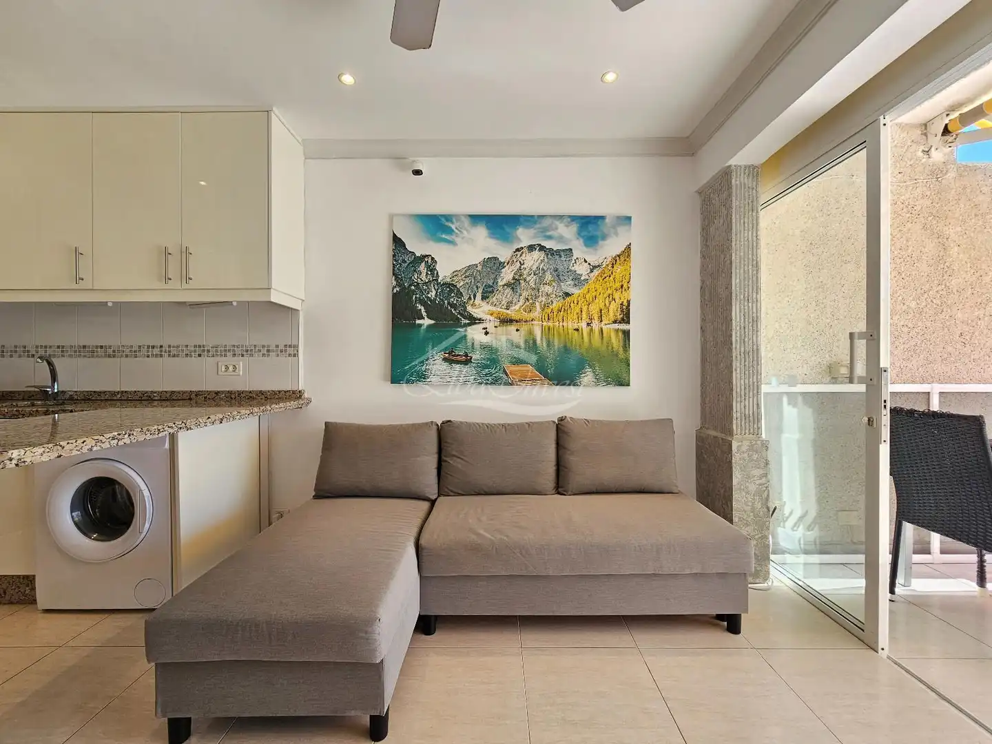 Wohnzimmer von Wohnung zum Verkauf in Santiago del Teide mit Terrasse und Möbliert