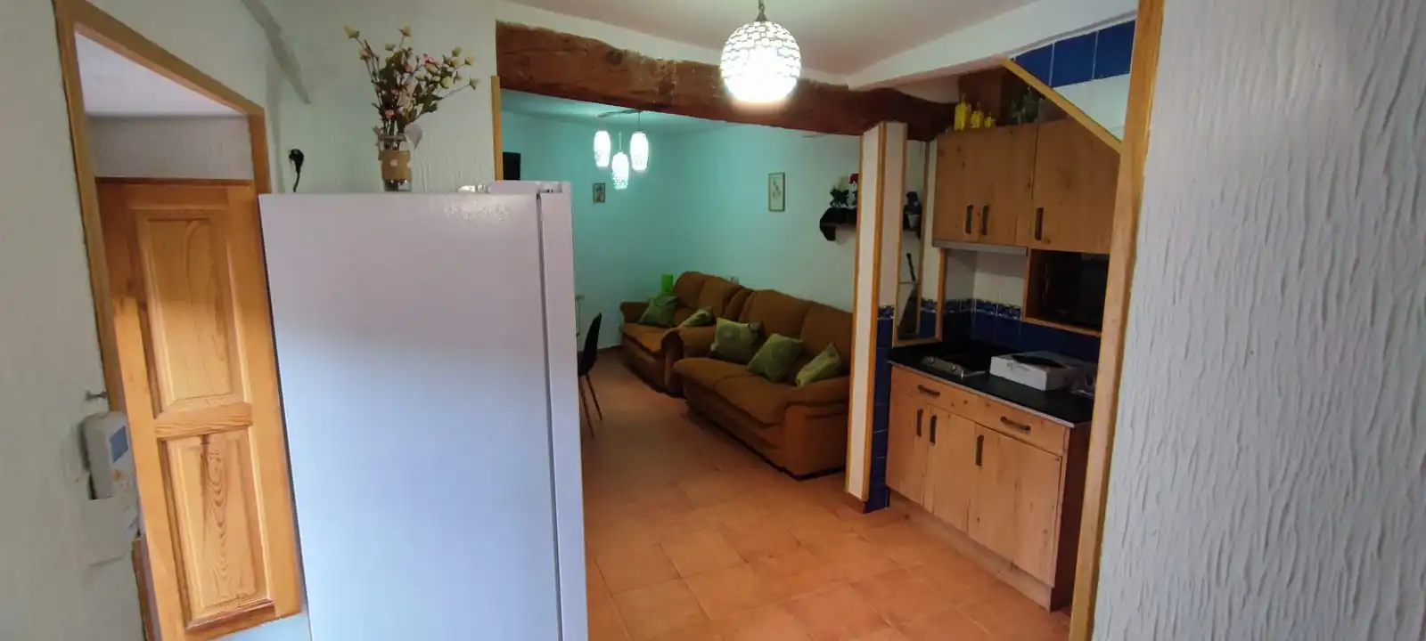 Cuina de Casa o xalet de lloguer en Cuenca amb Calefacció, Moblat i Rentadora