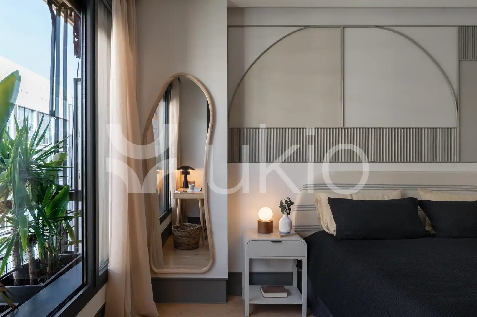 Bedroom of Apartments for rent in Madrid  with Air Conditioner, Heating and Terrace