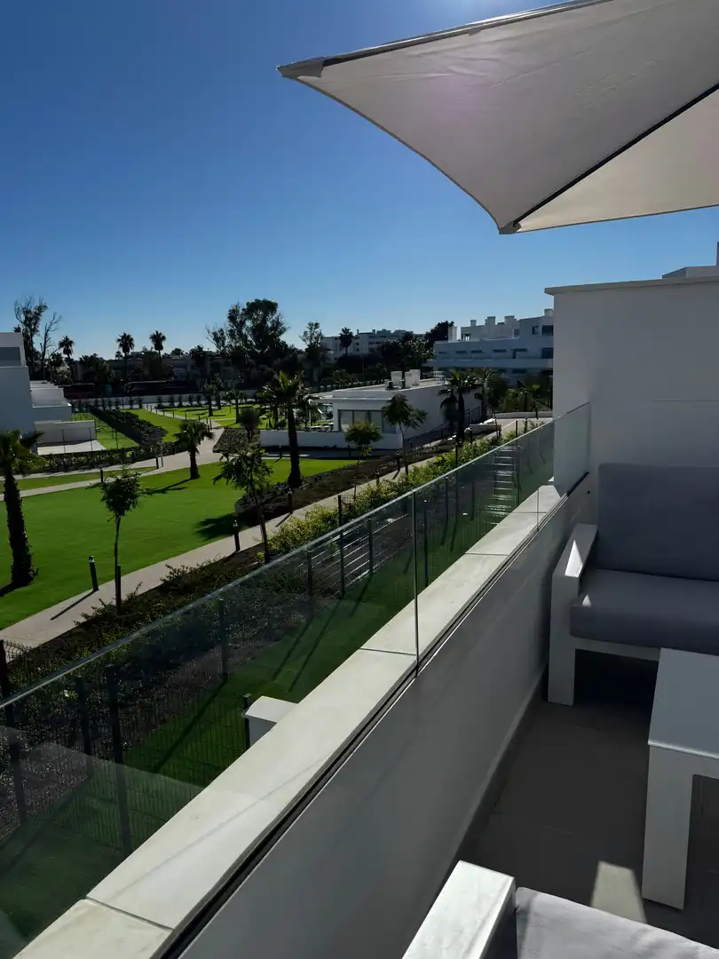 Terrace of Apartments for rent in Estepona  with Air Conditioner, Terrace and Swimming Pool