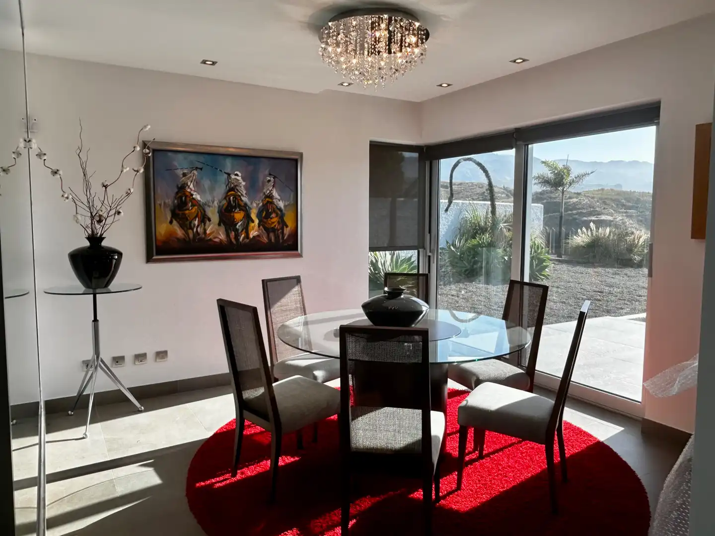 Comedor de Casa o chalet en venta en Santa Brígida con Aire acondicionado, Calefacción y Jardín privado
