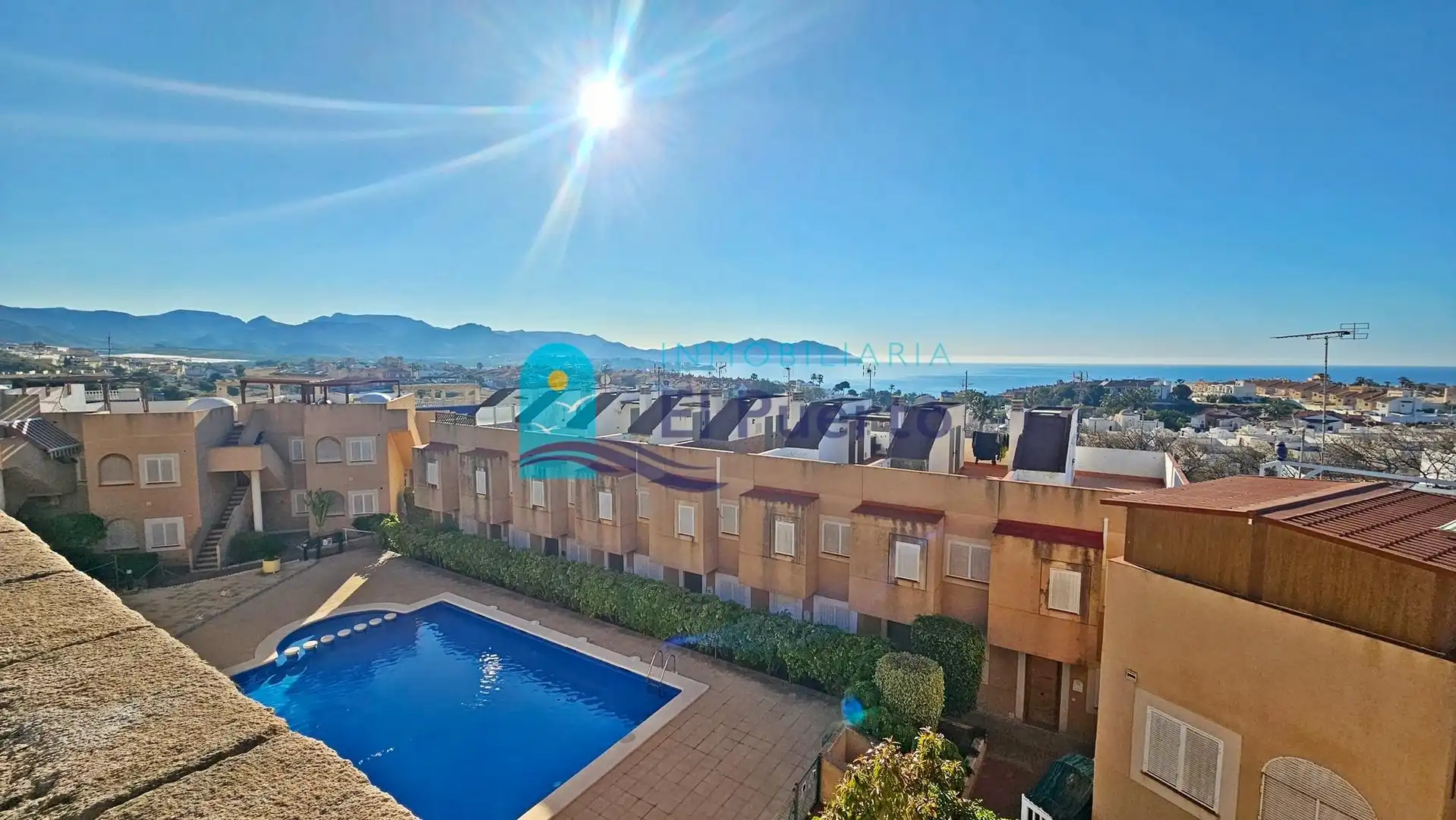 Vista exterior de Dúplex en venda en Mazarrón amb Aire condicionat, Calefacció i Terrassa