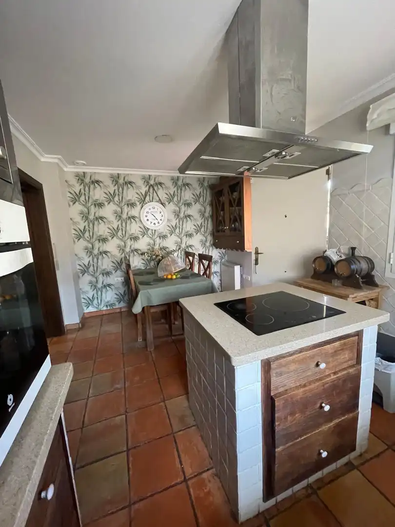 Kitchen of Houses for sale in Algeciras  with Air Conditioner, Private garden and Swimming Pool