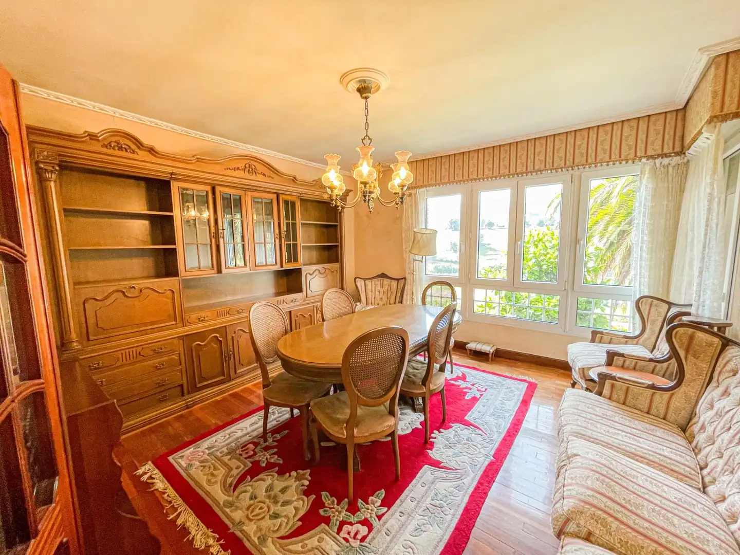 Dining room of Houses for sale in Abanto y Ciérvana-Abanto Zierbena  with Heating, Private garden and Storage room