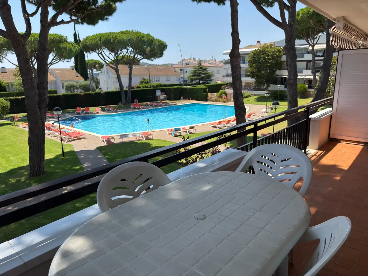 Piscina de Apartament en venda en Palafrugell amb Calefacció, Parquet i Terrassa